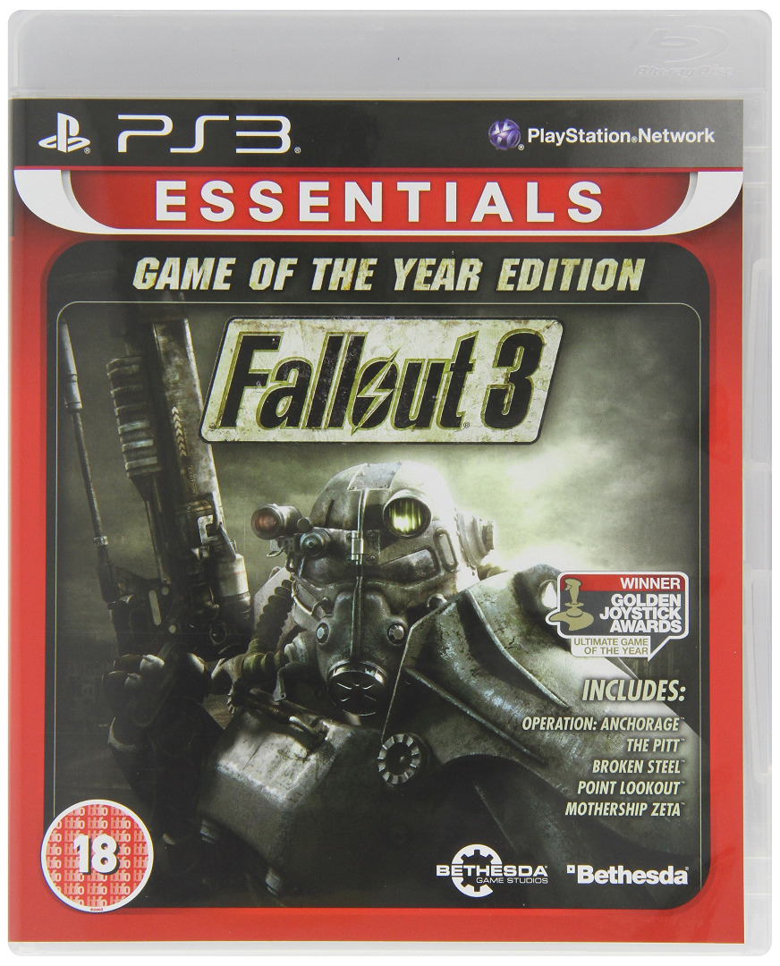 Fallout 3 Game of the Year Edition PS3 Essentials (Seminovo)