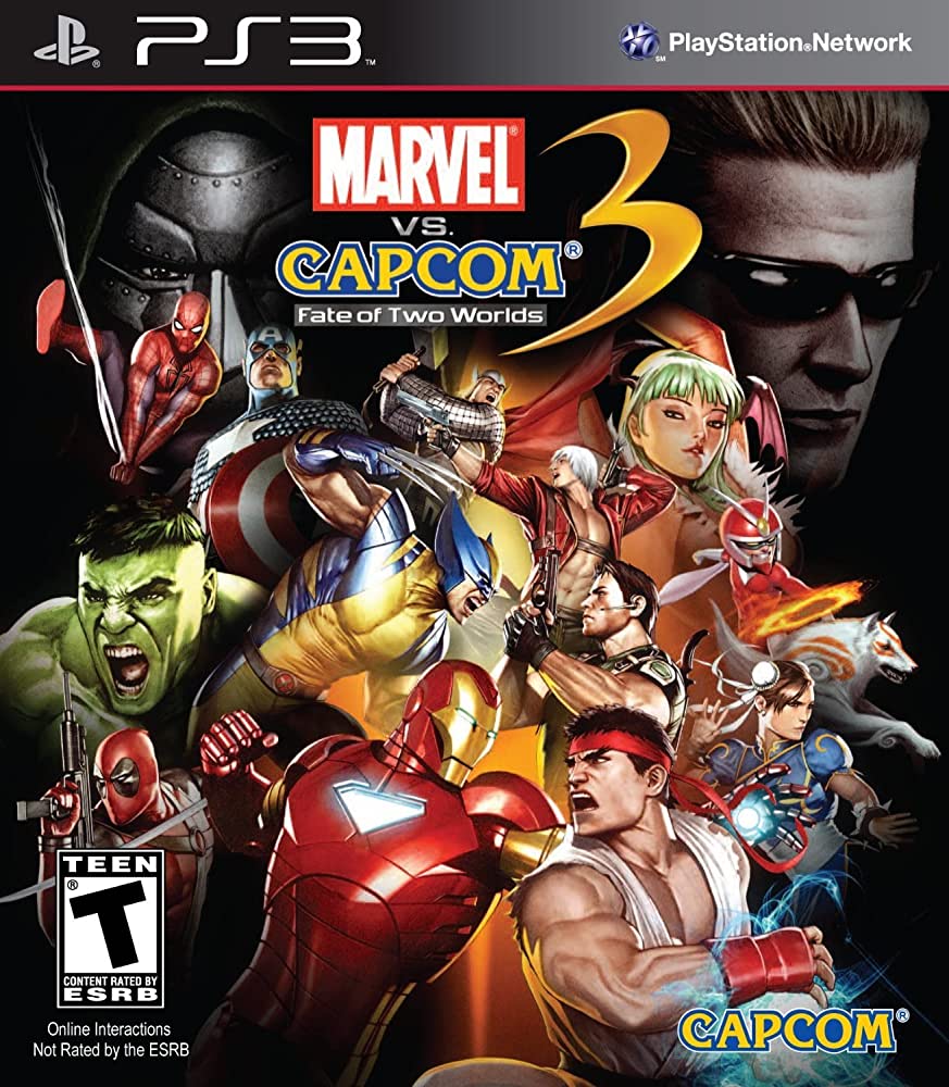 Marvel vs Capcom 3 - Fate of Two Worlds PS3 (Seminovo)