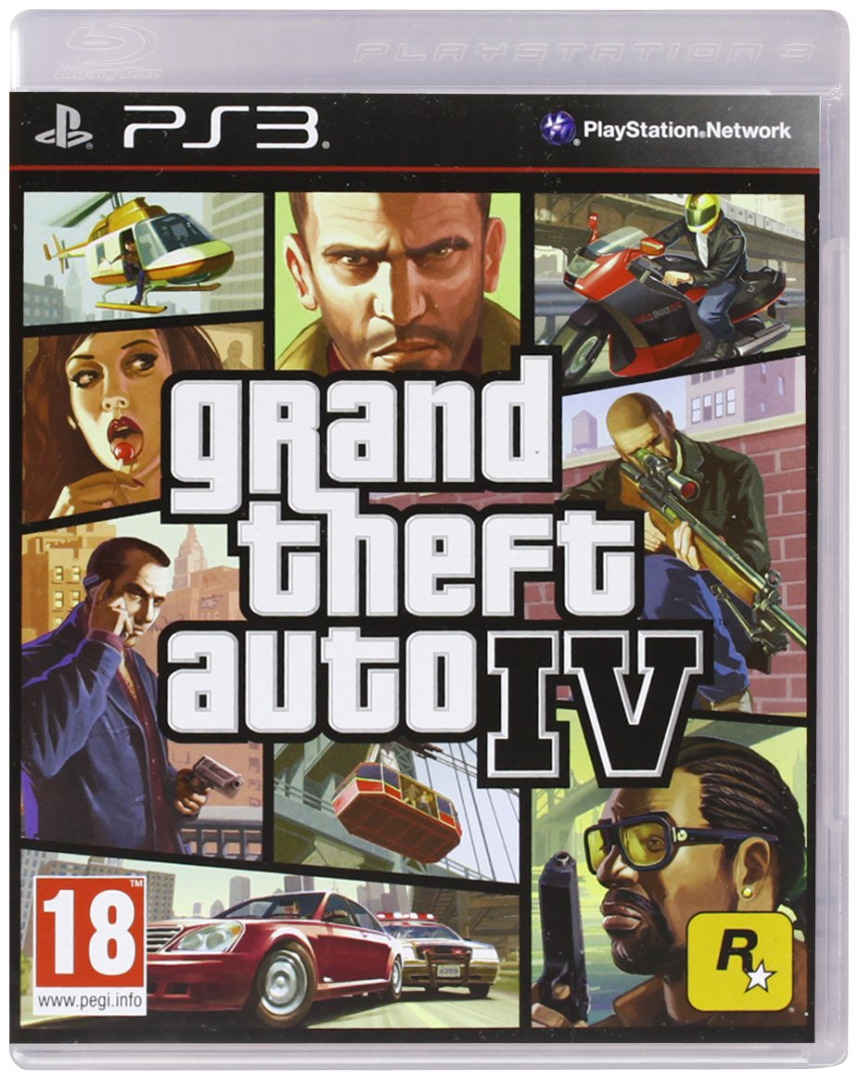 Grand Theft Auto IV PS3 (Seminovo)