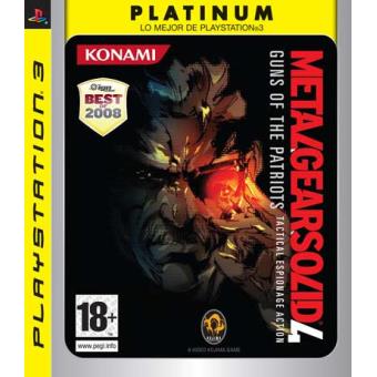 Metal Gear Solid 4: Guns of the Patriots PS3 Platinum (Seminovo)