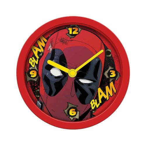 Deadpool Blam Blam Desk Clock with Alarm