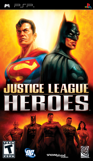 Justice League Heroes PSP (Seminovo)