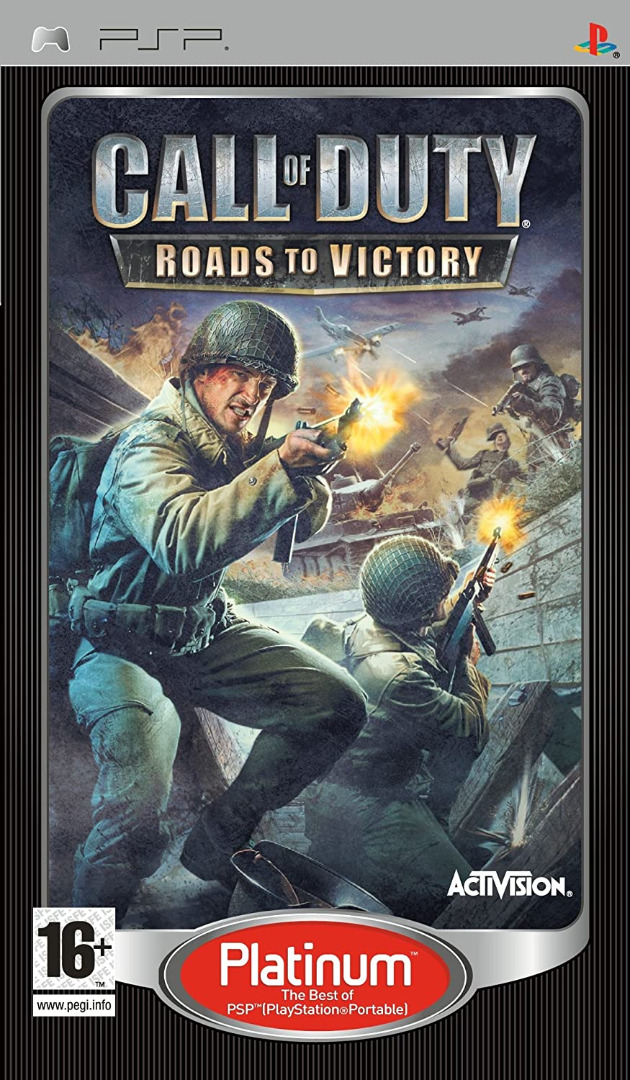 Call of Duty - Roads to Victory PSP Platinum (Seminovo)