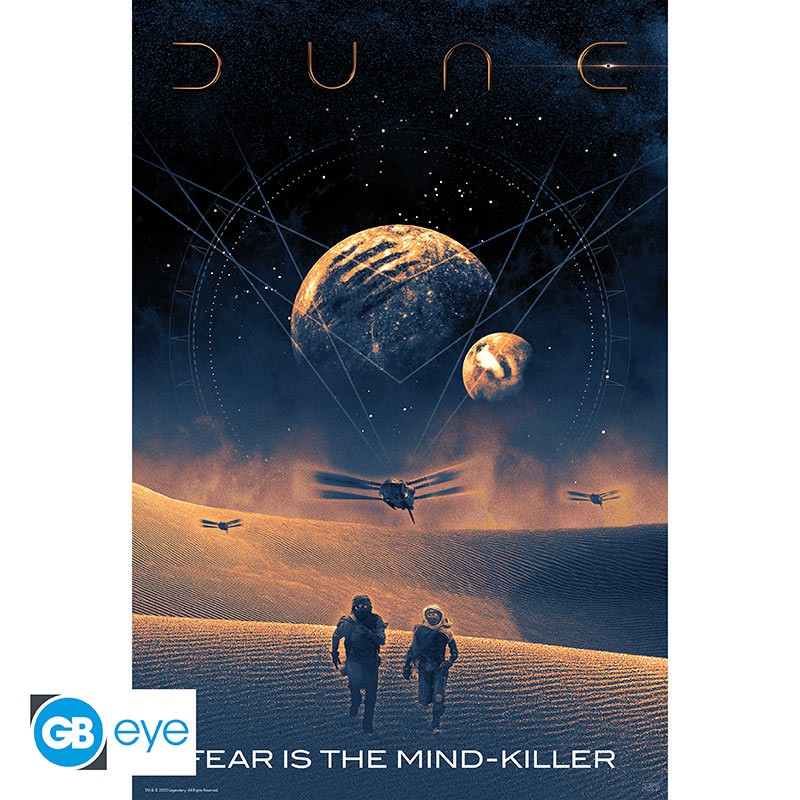 DUNE - Poster Fear is the mind-killer (91.5x61)