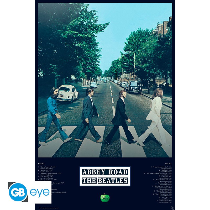 THE BEATLES - Poster Abbey Road Tracks (91.5x61)