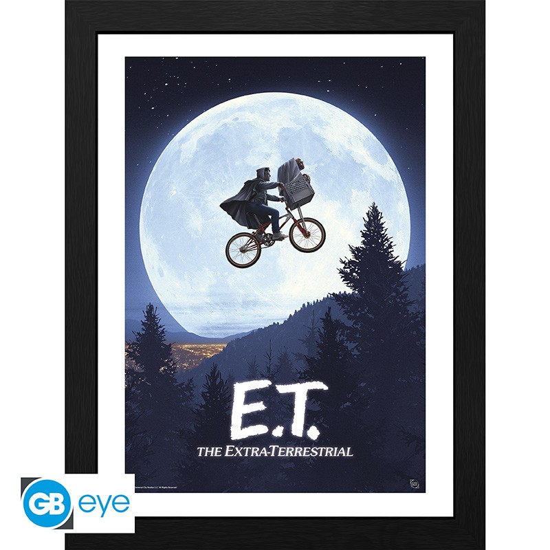 E.T. - Framed print Moon (30x40)