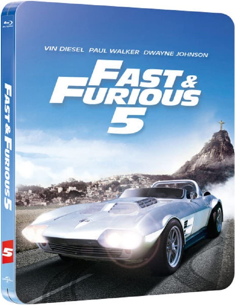 Fast and furious 5 Limited Edition Steelbook Blu-Ray (Novo)