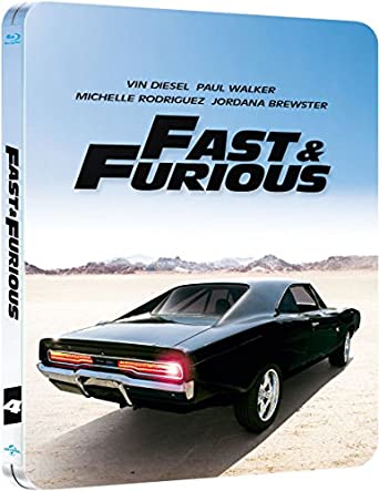 Fast & Furious Limited Edition Steelbook Blu-Ray (Novo)