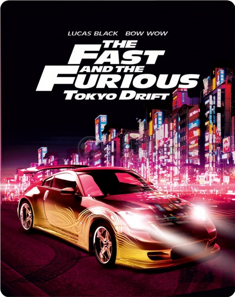 Fast and the Furious 3 Tokyo Drift Limited Edition Steelbook Blu-Ray (Novo)