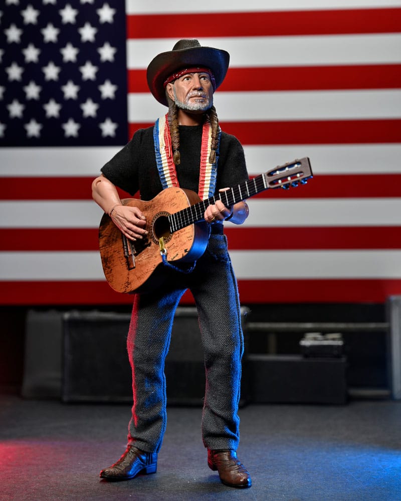 Willie Nelson Clothed Action Figure 20 cm
