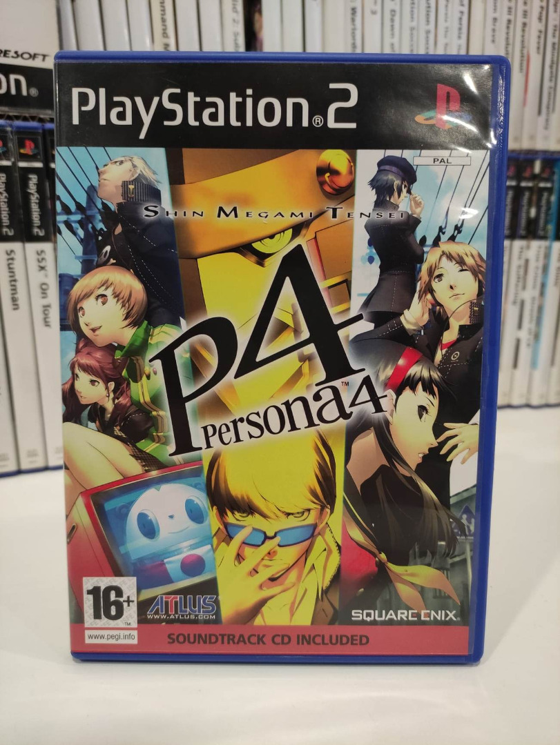 Shin Megami Tensei Persona 4 Limited Edition with Soundtrack PS2 (Seminovo)