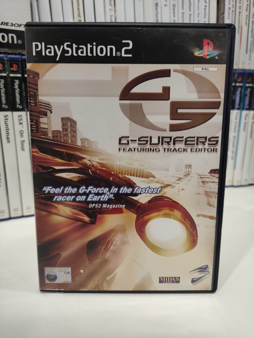 G-Surfers Featuring Track Editor PS2 (Seminovo)