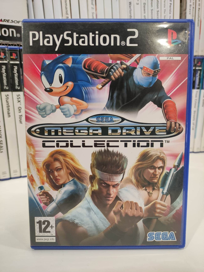 SEGA Mega Drive Collection PS2 (Seminovo)