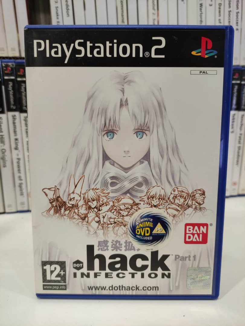 .Hack Infection Part 1 Limited Edition with Anime DVD PS2 (Seminovo)