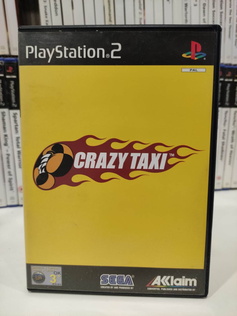 Crazy Taxi PS2 (Seminovo)