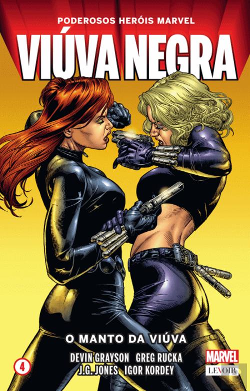 Marvel Comics - Poderosos Heróis Marvel: O Manto da Viúva Negra - PT