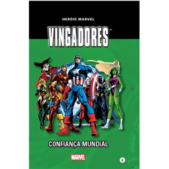 Marvel Comics - Heróis Marvel: Vingadores - Confiança Mundial - PT