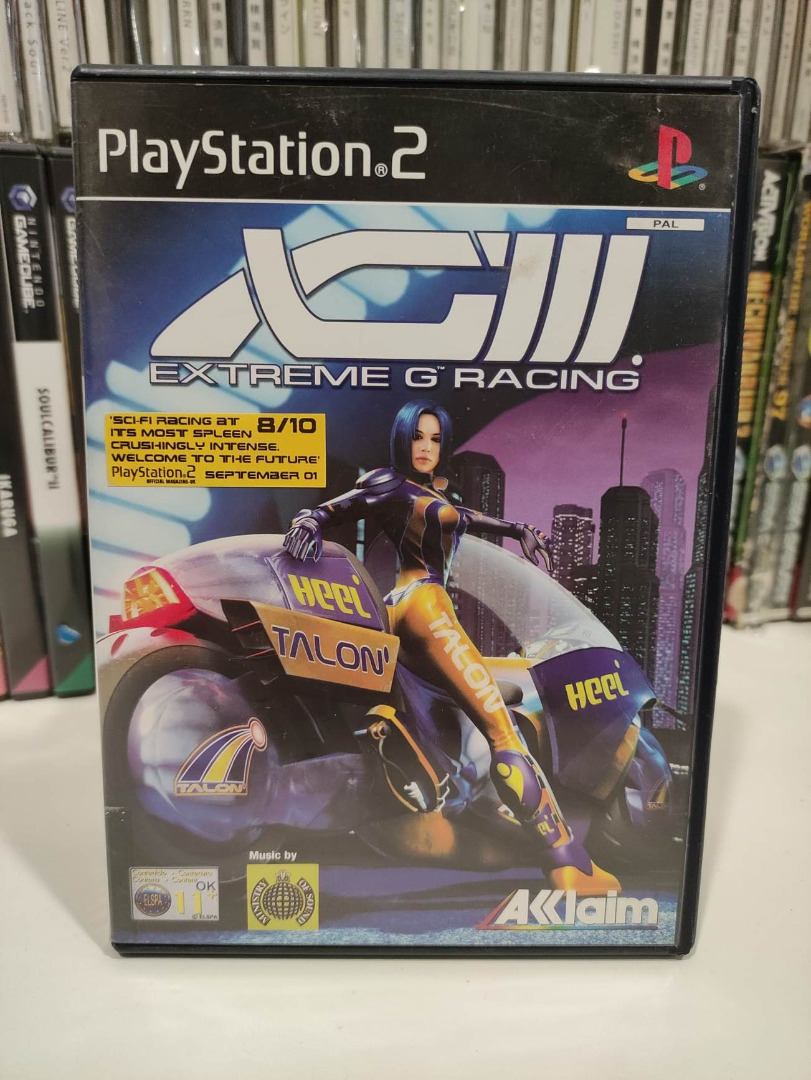 XG3: Extreme G Racing PS2 (Seminovo)
