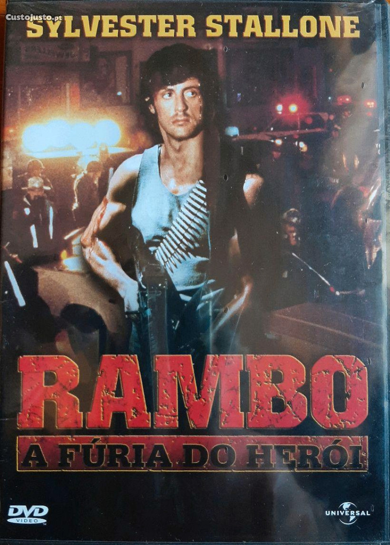 Rambo: A Furia do Herói - DVD (Seminovo)