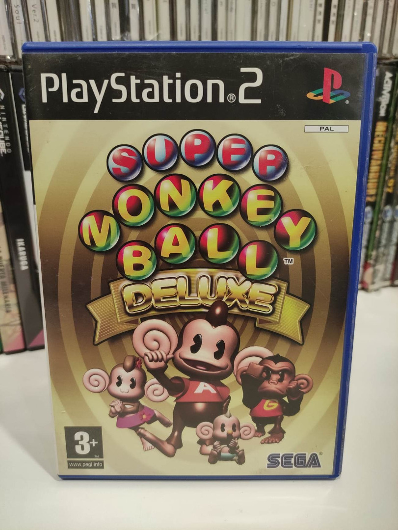 Super Monkey Ball Deluxe PS2 (Seminovo)