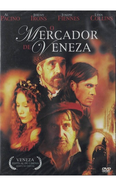 O Mercador de Veneza - DVD (Seminovo)