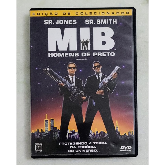 MIB - Homens de Negro Edição Colecionador- DVD (Seminovo)