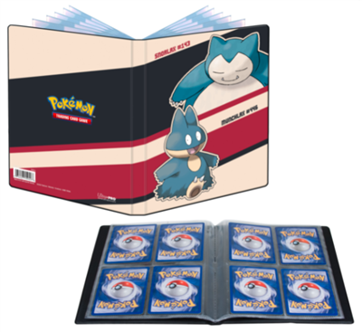 UP - Snorlax & Munchlax 4-Pocket Portfolio for Pokémon