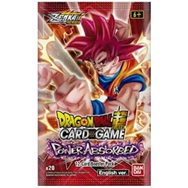 Dragon Ball Card Game Zenkai Series Set 03 Power Absorbed B20 Booster EN
