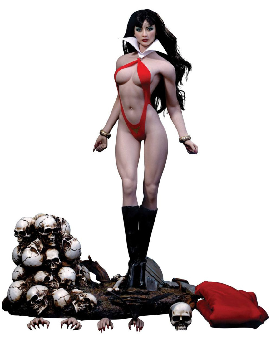 Women of Dynamite Statue Vampirella by J.Scott Campbell Asian Version 30 cm