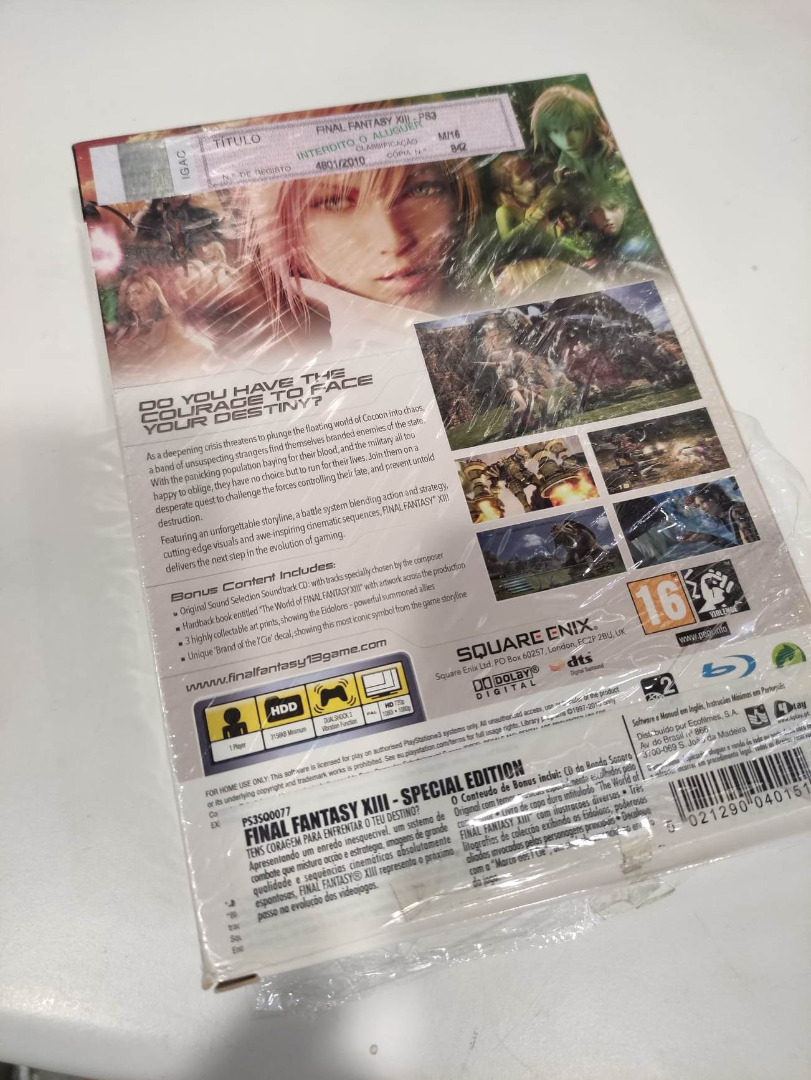 Final Fantasy XIII Limited Collector's Edition PS3 (Novo)