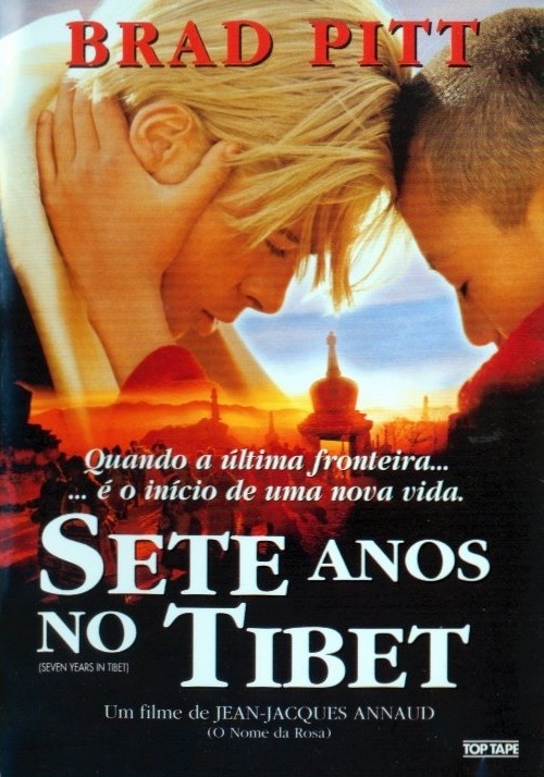 Sete Anos no Tibete - DVD (Seminovo)