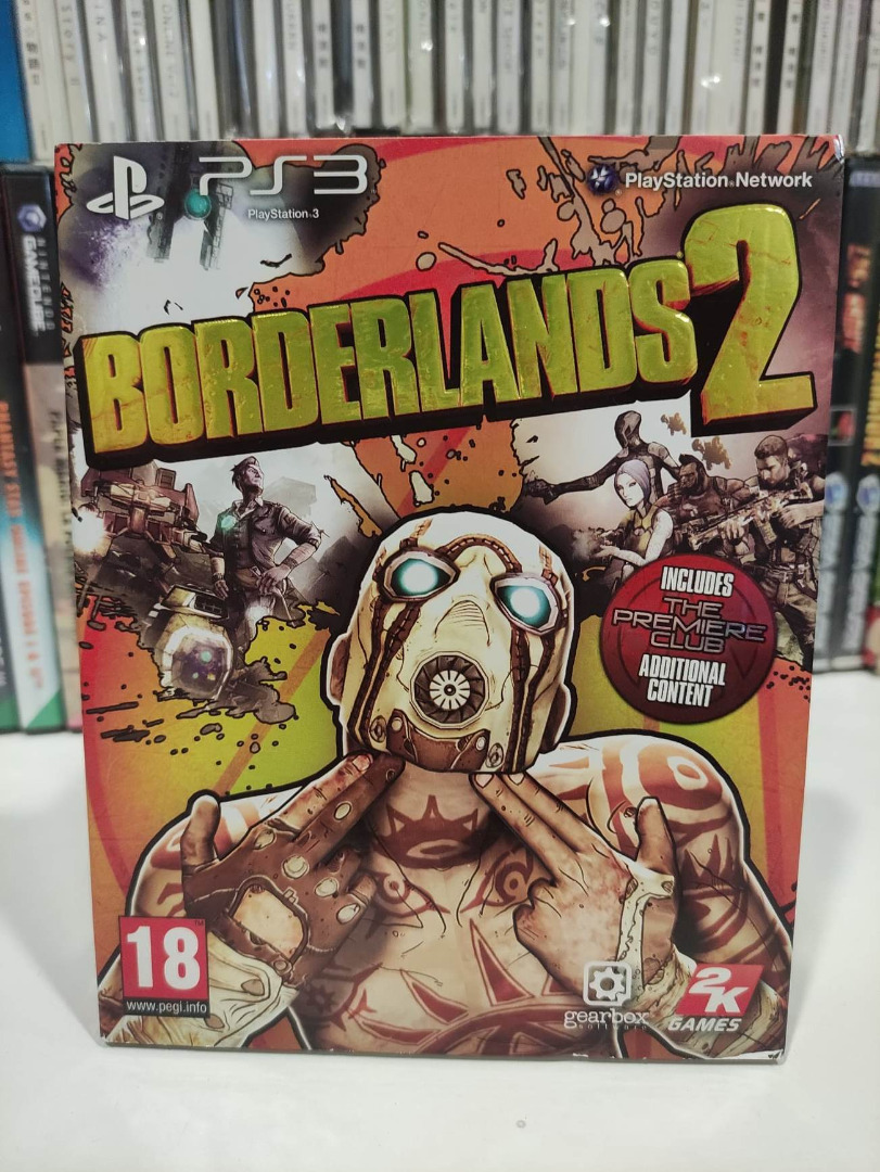 Borderlands 2 PS3 (Só a Sleeve)