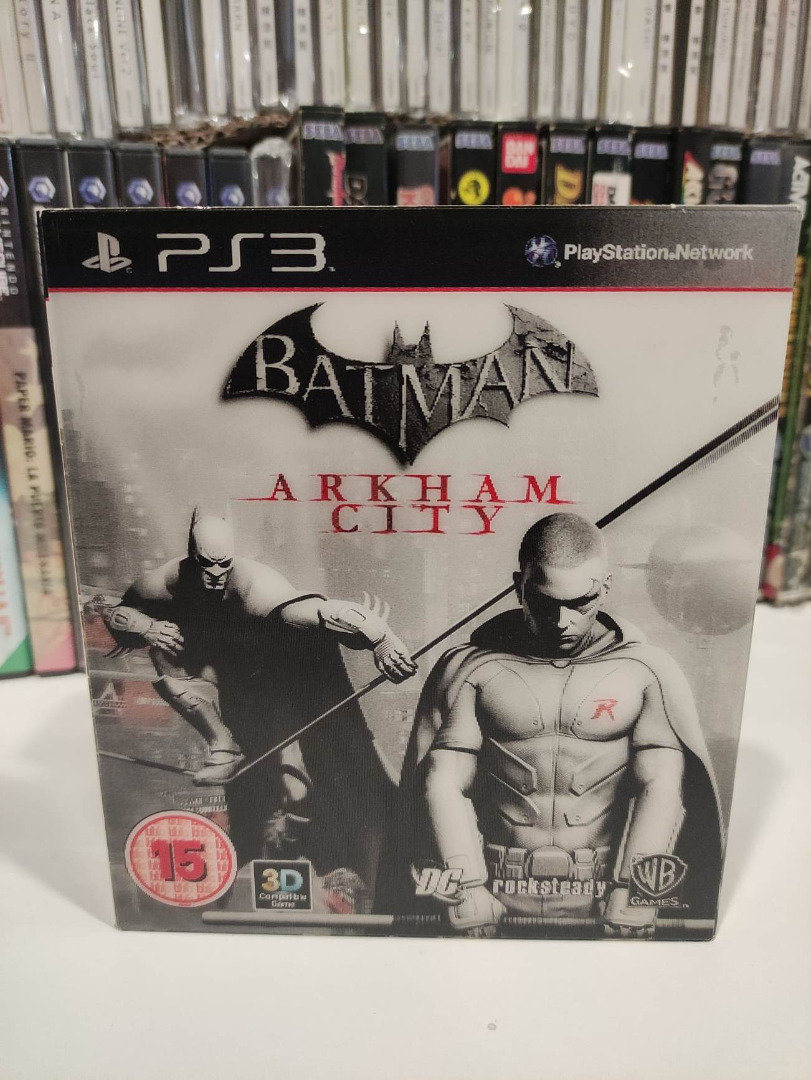 Batman: Arkham City - Robin Edition PS3 (Só a sleeve)