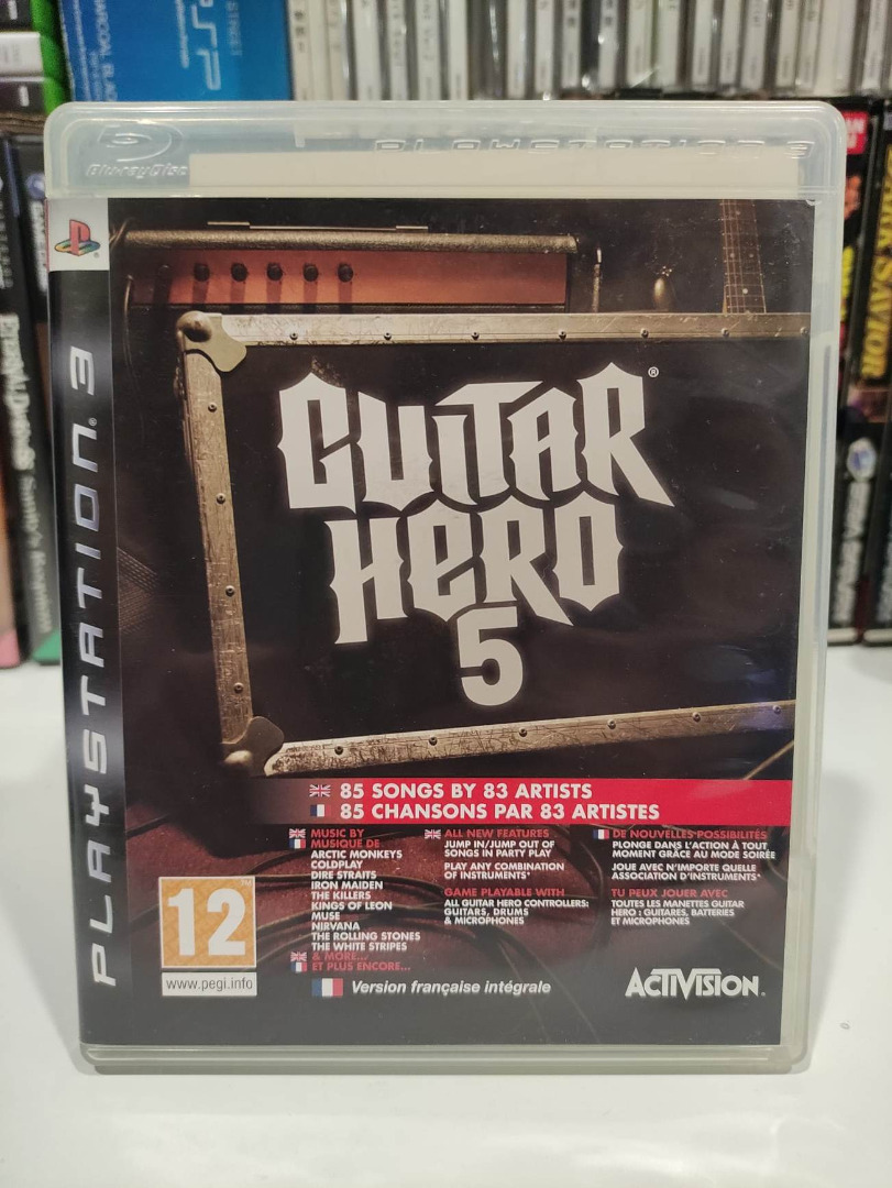 Guitar Hero 5 PS3 (Seminovo)