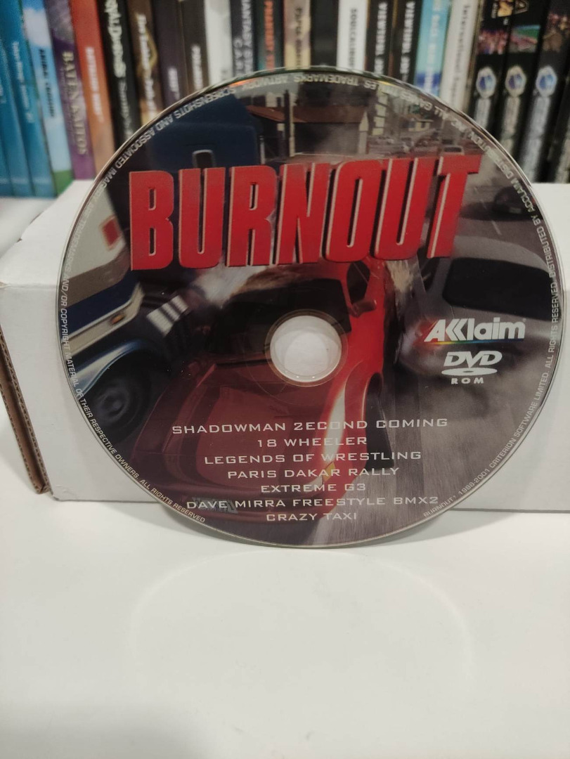 Burnout PC (Só o disco)