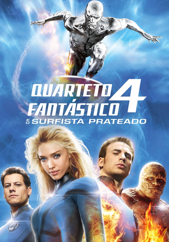 Quarteto Fantastico - O Surfista Prateado - DVD (Seminovo)