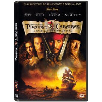 Piratas das Caraíbas: A Maldição do Pérola Negra - DVD (Seminovo)
