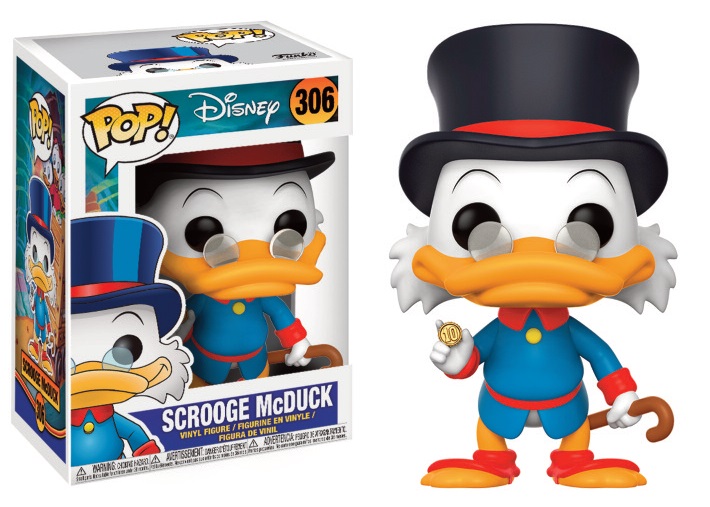 Pop! Disney: Duck Tales - Scrooge McDuck Vinyl Figure 10 cm