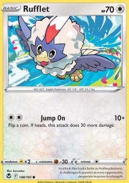 Single Pokémon Rufflet (SIT 148) - English