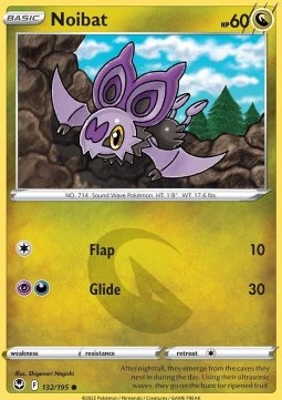 Single Pokémon Noibat (SIT 132) - English