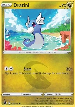 Single Pokémon Dratini (SIT 129) - English