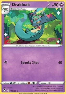 Single Pokémon Drakloak (SIT 088) - English