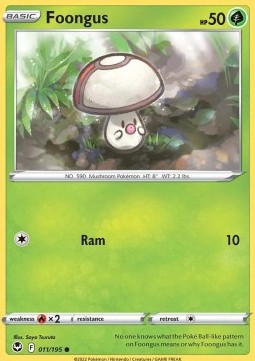 Single Pokémon Foongus (SIT 011) - English