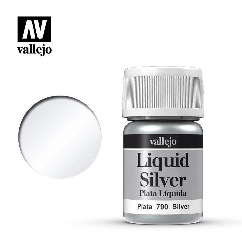 Vallejo Liquid Silver Silver 70790
