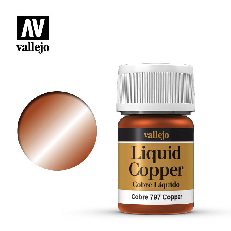 Vallejo Liquid Copper Copper 70797