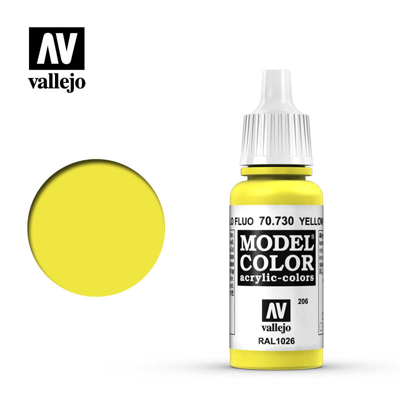 Vallejo Model Color Fluorescent Yellow 70730