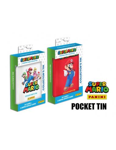 Super Mario Trading Cards Pocket Tins