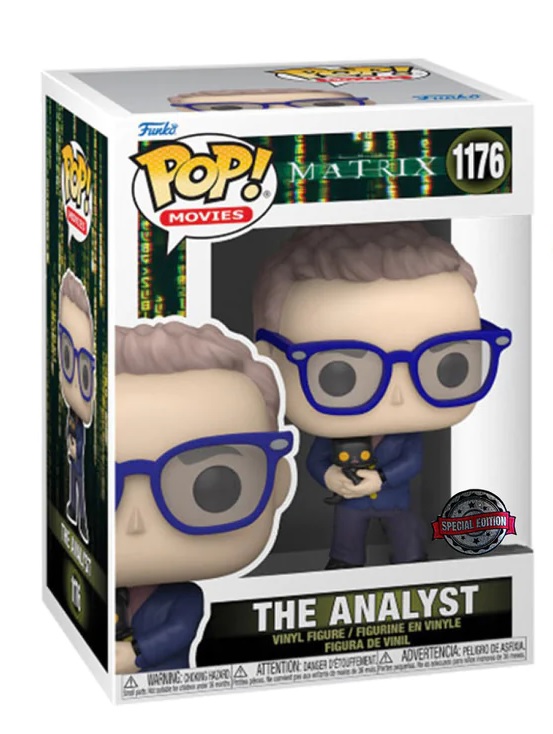 Funko POP!Movies The Matrix Resurrections-The Analyst Special Edition 9 cm
