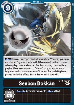 Single Digimon Senbon Dokkan (BT8-106) - English