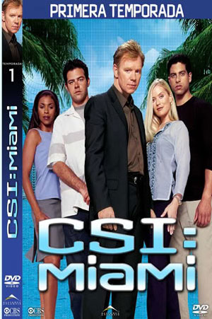CSI: Miami Crime Sob Investigação Temporada 1 Completa - DVD (Seminovo)